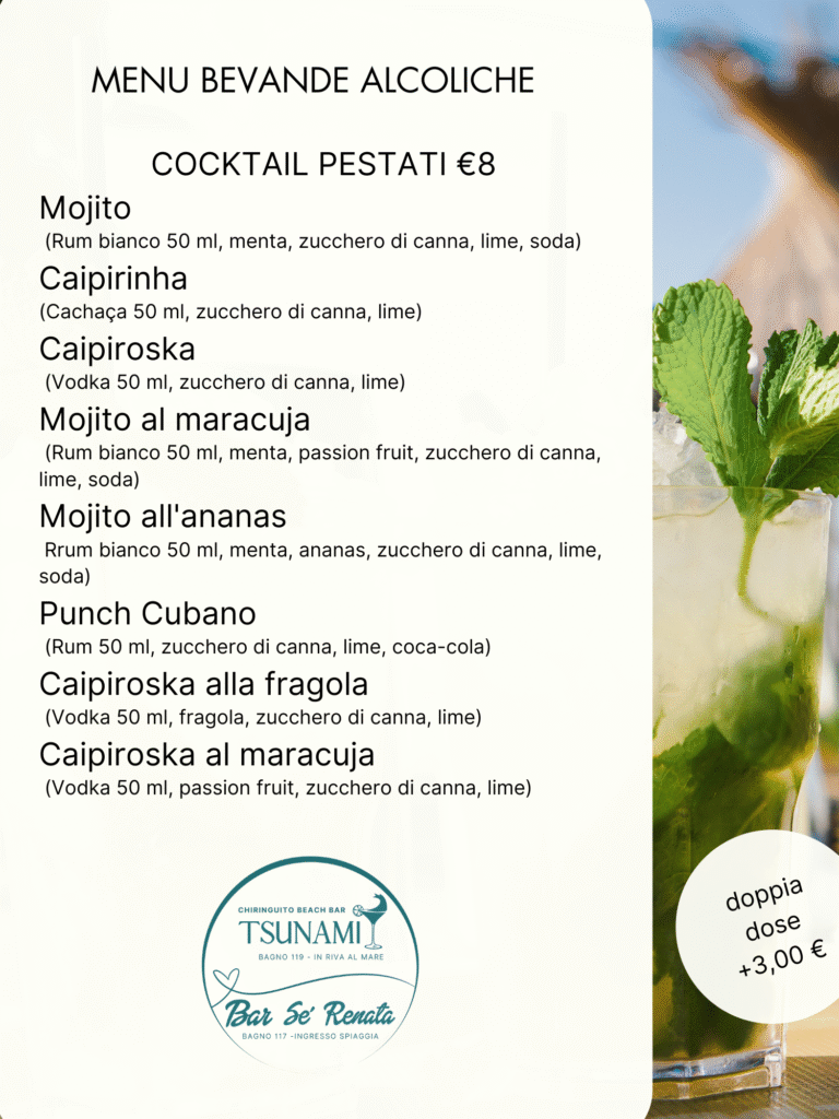 cocktail pestati 2025