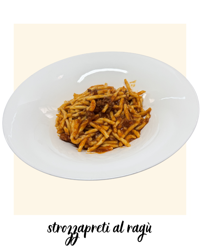 Giugno strozzepreti al ragù
